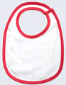 Baby slabbetje BabyBugz BZ59 Wit-Rood